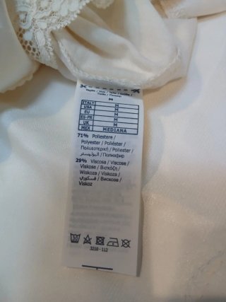 Sottoveste camicia da notte beige