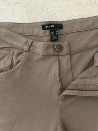 Pantalón Leggins Camel Mango Talla M