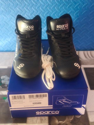 Botas Karting Sparco K-Pole Negras