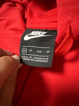 Sudadera Nike Roja