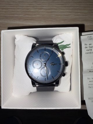 Reloj Lacoste Hombre 2011484 Acero negro