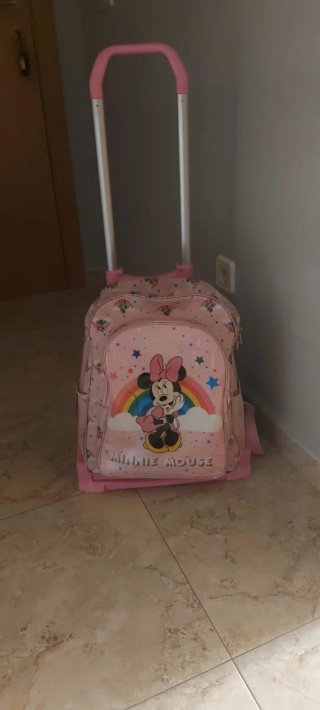 Mochila con carrito Minnie Mouse