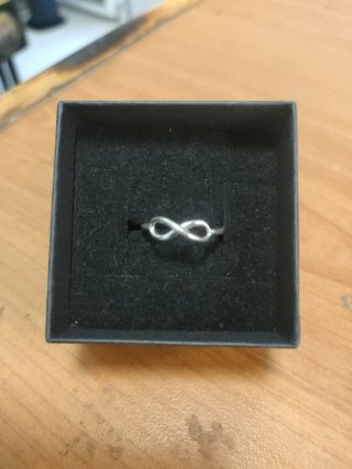 Anillo Infinito Plata de Ley