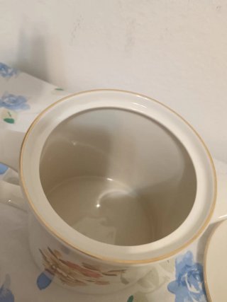 Servizio Tè Vintage Porcellana Fiorito
