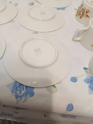 Servizio Tè Vintage Porcellana Fiorito