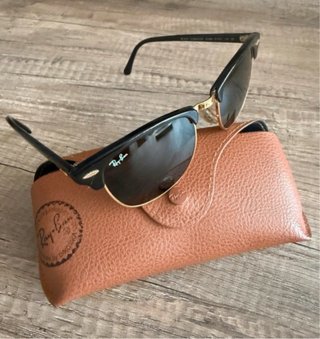 Gafas Ray-Ban Clubmaster Negras Doradas