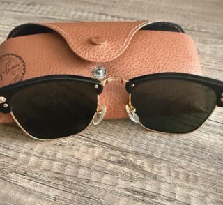 Gafas Ray-Ban Clubmaster Negras Doradas