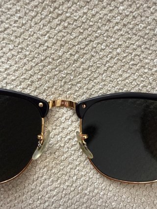 Gafas Ray-Ban Clubmaster Negras Doradas