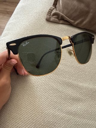 Gafas Ray-Ban Clubmaster Negras Doradas