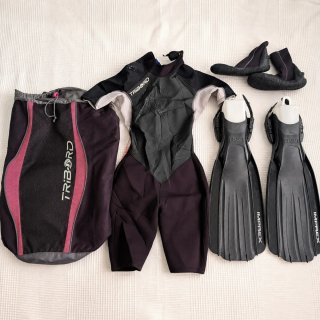 Equipo buceo TUSA + Tribord