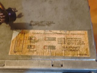 Radio Blaupunkt Antigua - Piezas