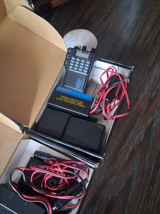 2x Walkie Talkie Alan CT180 VHF FM Transceiver