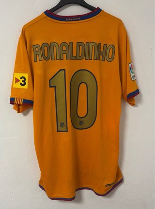 Camiseta FC Barcelona 2006/2007 Ronaldinho