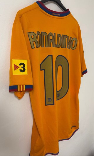 Camiseta FC Barcelona 2006/2007 Ronaldinho