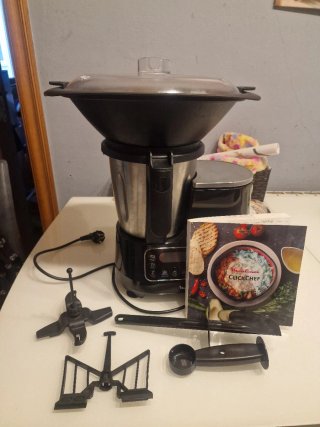 Robot Cocina Moulinex Clickchef + Accesorios+Libro