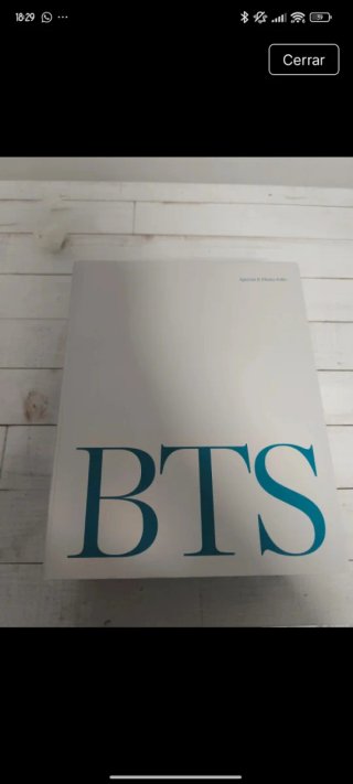 Caja BTS Photobooks Grupales Vacía