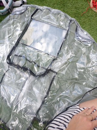 Funda protectora lluvia universal cochecito