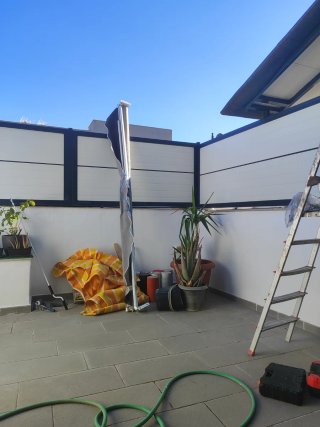Toldo 3 metros gris