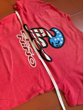 Camiseta El Niño bordada Cropped Fit USA