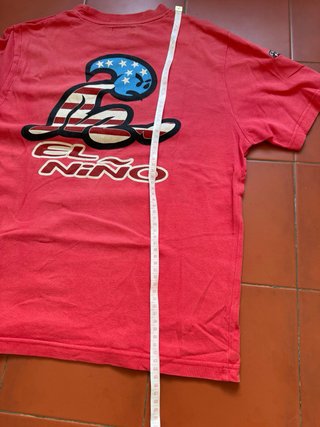 Camiseta El Niño bordada Cropped Fit USA