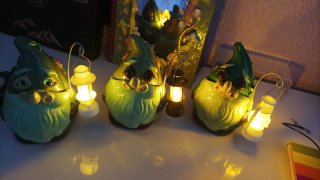 Cajitas Gnomo Artesanales con Linterna