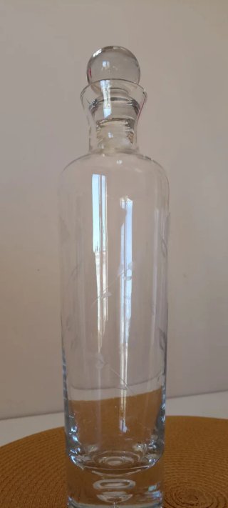 Botellas de cristal para agua.
