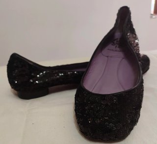Ballerine Maliparmi paillettes nere