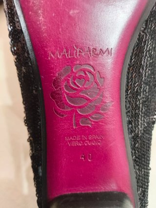 Ballerine Maliparmi paillettes nere