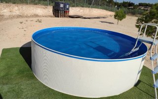 Piscina redonda 3.5m x 0.9m