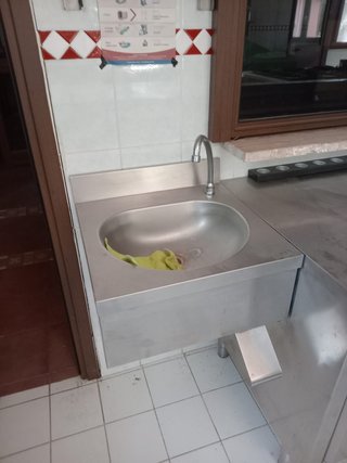 Lavello in acciaio inox