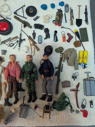 Lote Madelman Accesorios y Figuras