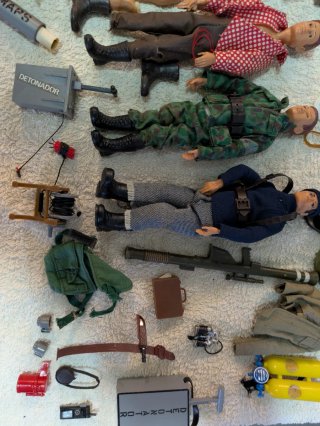 Lote Madelman Accesorios y Figuras