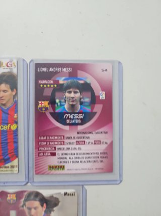 Lote 3 Cromos Messi FC Barcelona