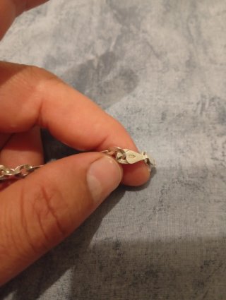 Pulsera cadena eslabones plata 925