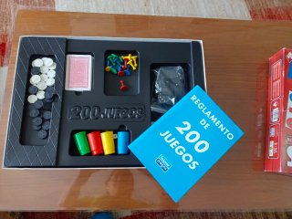 Juego de mesa 200 juegos Falomir