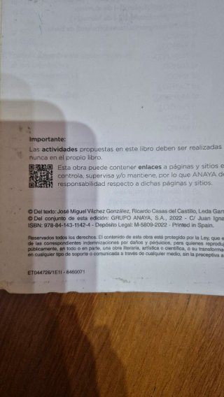 Física y Química 1° Bachillerato