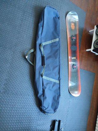 Funda y Tabla Snowboard Burton sin fijacions 43/46