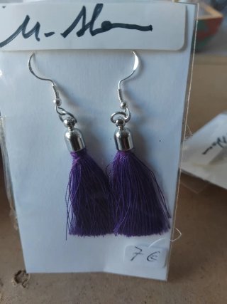 Pendientes hechos a mano