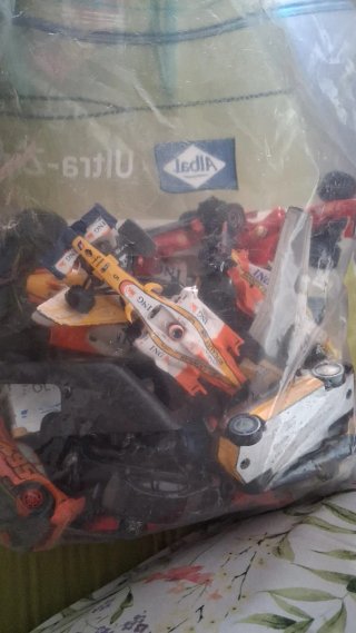 Lote 5 coches de carreras Scalextric