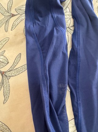 Conjunto Top y Mallas Mujer Azul