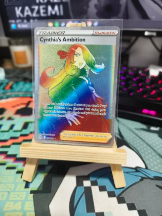 Carta Pokémon Cynthia's Ambition 178/172