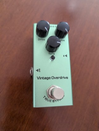Pedale Vintage Overdrive True Bypass