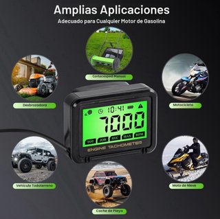 Tacómetro Digital LCD Inducción Inalámbrica