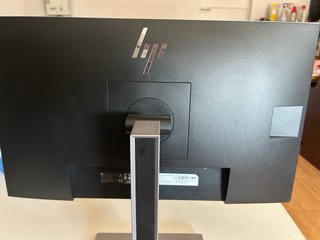 Monitor HP Plata y Negro 24 pulgadas