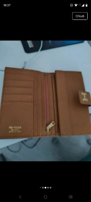 Portafoglio donna pelle marca High Fashion Milano