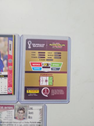 Lote 3 cromos Messi F.C. Barcelona