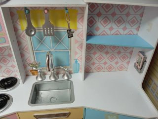 Cocinita de juguete infantil