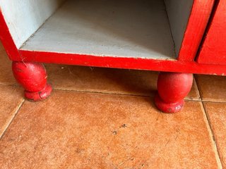 Conjunto Muebles Oriental Rojo