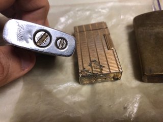 Mecheros antiguos, vintage Omega, Ronson