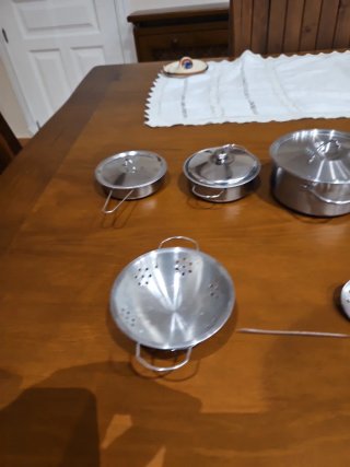 Set de Cocina Juguete Ollas y Utensilios